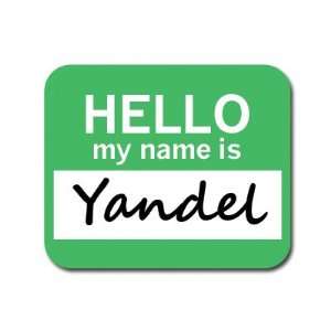  Yandel Hello My Name Is Mousepad Mouse Pad