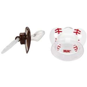  Nuk Sports Theme Orthodontic Silicone Pacifier  Soccer 