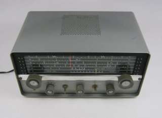 Vintage Hallicrafters S 107 Shortwave Ham Radio Receiver  