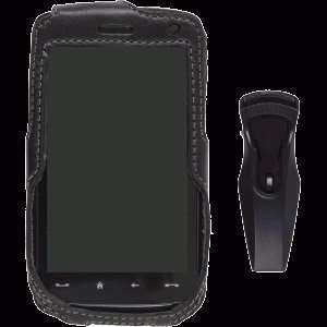  HTC Touch HD Prem Leather Case with Clip Electronics