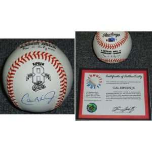  Cal Ripken Jr Signed MLB Baseball: Sports & Outdoors