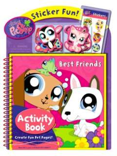   Littlest Pet Shop Book and Magnetic Playset by Reader 