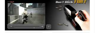 ZALMAN Gun Type FPS Gaming Mouse FG1000+MousePad MP1000  