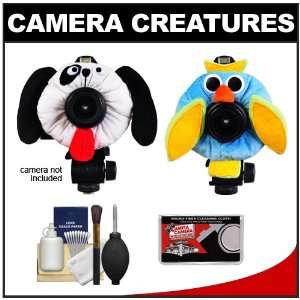 Camera Creatures Dapper Dog and Outrageous Owl Portrait 