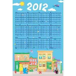  Sesame Street, 2012 Calendar, Life on the Street , 20 x 30 