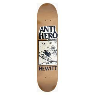  Antihero Skateboards Hewitt Skull Deck  8.38 Sports 