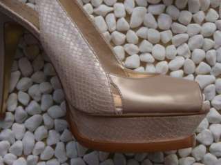 BEBE SHOES sandals heel platform TET TAN ZAHARA 10 40  