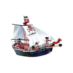  Playmobil Pirates Set #5950 Skull Bones Pirate Ship Toys 