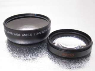 Z18 Wide & Tele Lens + UV Filter + Hoods 4 FujiFilm HS10 HS20EXR 