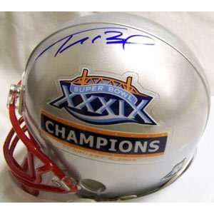   Brady Autographed Mini Helmet   Super Bowl XXXIX