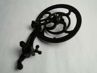 antique hand crank wheel for watchmakers jewelers lathe  
