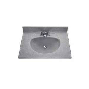   Modified Oval Bowl 37 x 22 Vanity Top CML3722.611: Home Improvement