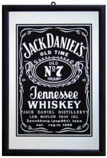 Jack Daniels   Bar Mirror (Classic Logo) (9 x 12)  