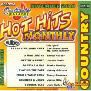  Chartbuster Karaoke CDG CB60452   Hot Hits Monthly Country 