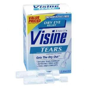  Visine Pure Tears Portables Single Use, 28 Count Health 
