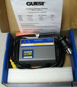 New Guest Marine Battery Charger 2608A 12V Single Bank  