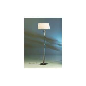    2850 07 765 Facet 1 Light Floor Lamp in Dark Smoke