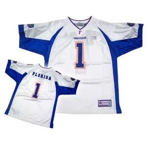  Florida Gators #1 White Official Jersey: Sports & Outdoors