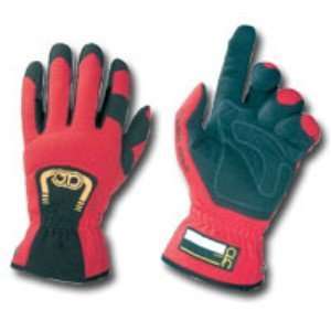  Speed Wrench Mechanic Glove, Red   Large: Automotive