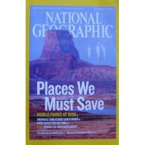  National Geographic Magazine October 2006 World Parks 