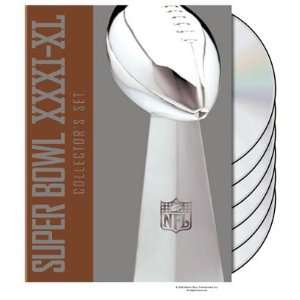  NFL Super Bowl Collections: Super Bowl XXXI XL DVD: Sports 