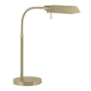  Sonneman 7004.38 Tenda Satin Brass Table Lamp