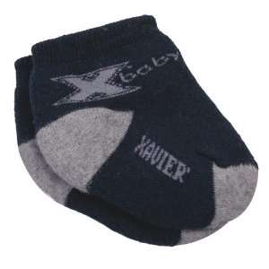  Xavier Musketeers Infant Navy Blue Gray Team Logo Bootie 