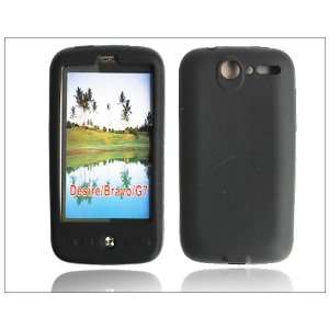   Silicone Case Cover for HTC Desire Bravo G7 Black J17 Electronics