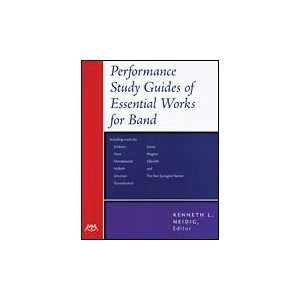  Performance Study Guides of Essential Works for Band Book 