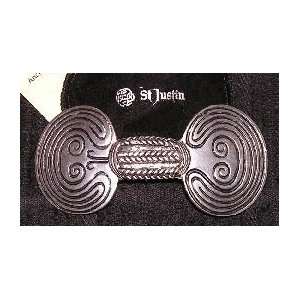   of Cornwall   Pewter Celtic Life Spiral Hair Slide Barrette Beauty