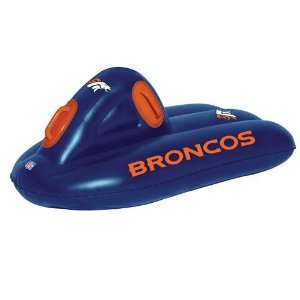   Broncos NFL Inflatable Super Sled / Pool Raft (42) Everything Else