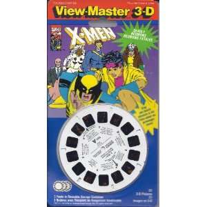  Marvel Comics X Men 3d View Master 3 Reel Set: Toys 