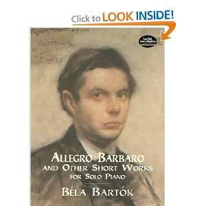   for Solo Piano (Dover Music for Piano) [Paperback] Bela Bartok Books