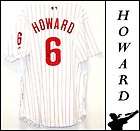 Ryan Howard Signed Auto Philadelphia Phillies Baseball Jersey MVP COA