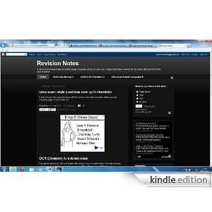  Revision notes blog Kindle Store myrevisionnotes