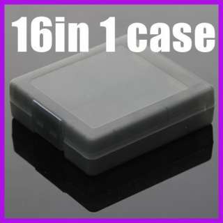 1pcs Gray 16in 1 Game Card Case Holder Box F Nintendo DS Lite DSi 