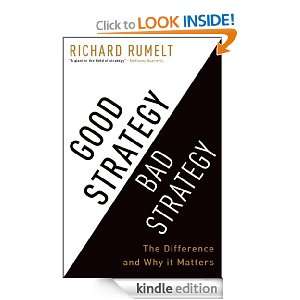   /Bad Strategy The difference and why it matters [Kindle Edition