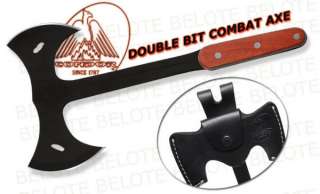 Condor Double Bit Combat Axe Hatchet + Sheath CTK4011BC  