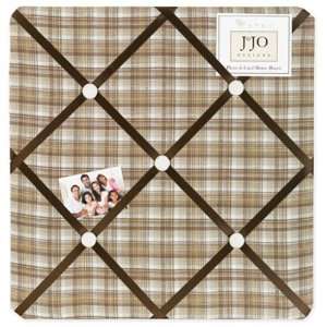   Bear Chocolate Fabric Memo Board By Jojo Designs 