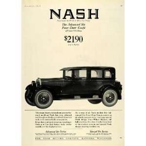   Ad Nash Motor Kenosha Wisconsin Coupe Car Pricing   Original Print Ad