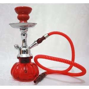  MINI HOOKAH DELUXE SET 10 Red Hookah Shisha Nargila with 