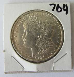 1894 0 MORGAN SILVER DOLLAR  