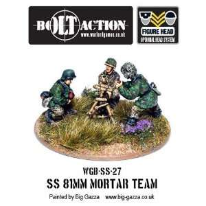    28mm Bolt Action   German: Waffen SS 81mm Mortar: Toys & Games
