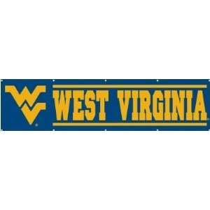 West Virginia Mountaineers 8 Foot Applique and Embroidered Banner NCAA 
