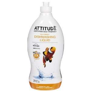 ATTITUDE Dishwashing Liquid Grapefruit & Bergamot (Quantity of 5)