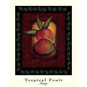  Tropical Fruit Mango Poster Print: Home & Kitchen