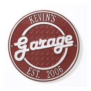  Personalized Garage Sign