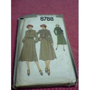  Simplicity Sewing Pattern 8788 Size 12 