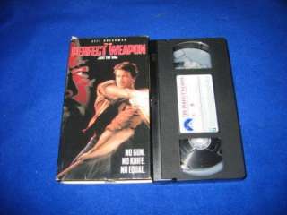   starring kempo karate man jeff speakman box has a little wear tape