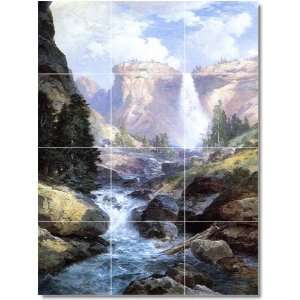   Floor Tile Mural 21  24x32 using (12) 8x8 tiles